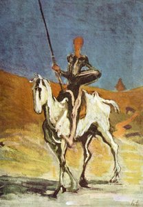 ドン・キホーテ 作： Honoré Daumier